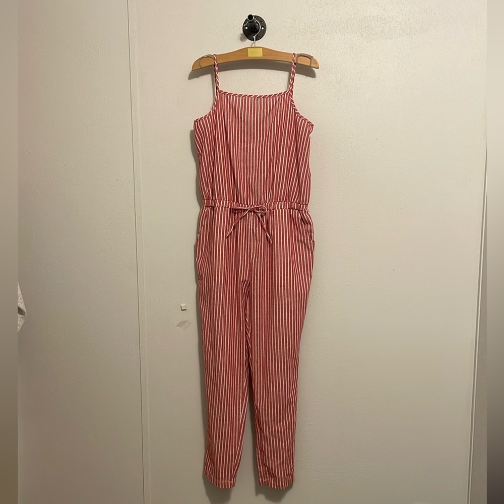Pinstripe Jumpsuit
